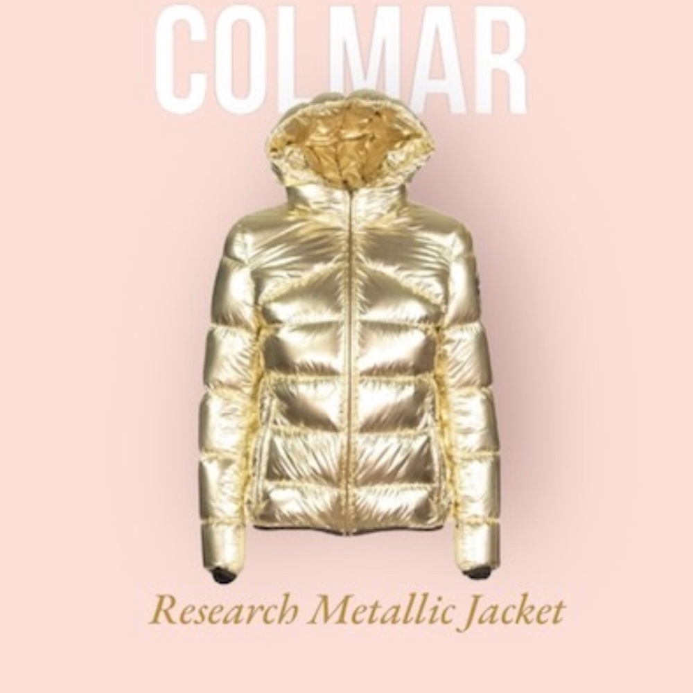 Colmar Gold Research Metallic Hoodie  Jacket